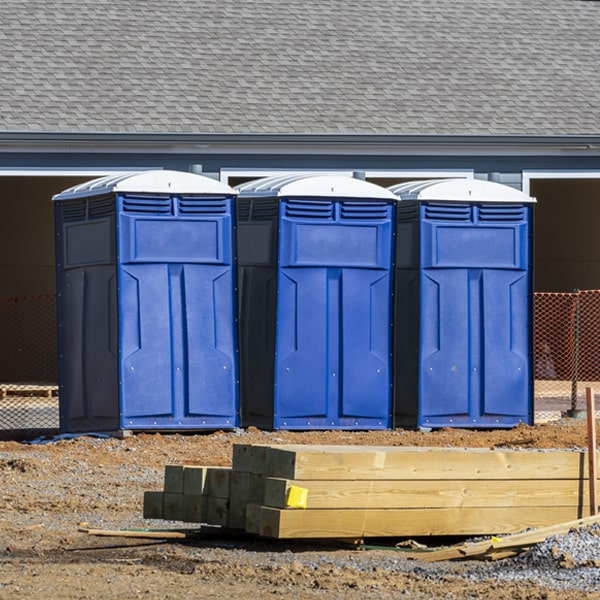 do you offer hand sanitizer dispensers inside the portable restrooms in Yarmouth Iowa
